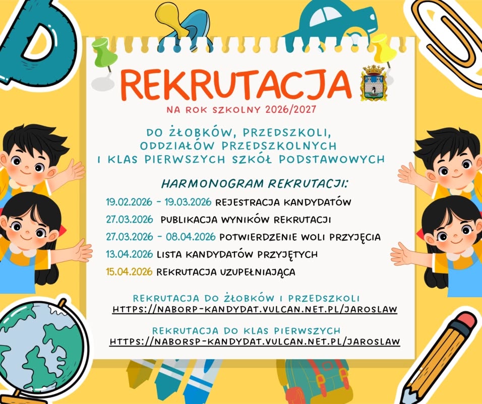 plakat rekrutacyjny